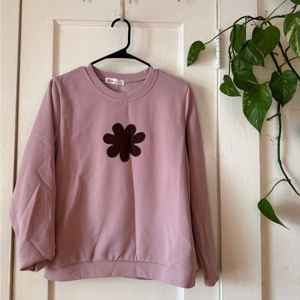 Hole Fashion Pink Top